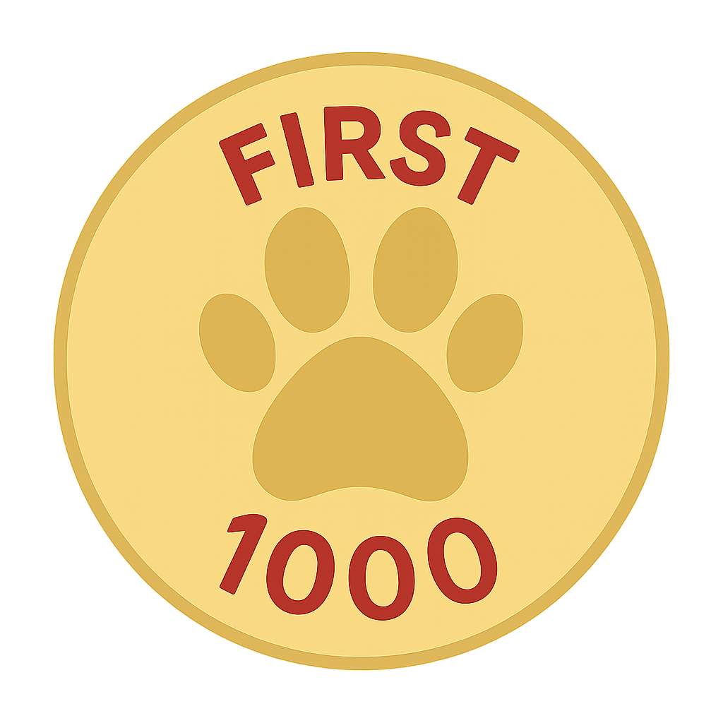 First 1000 Badge